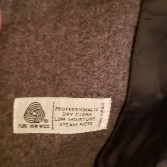 Panther Petite Gray Wool Blazer Size 12 - Picture 4 of 4